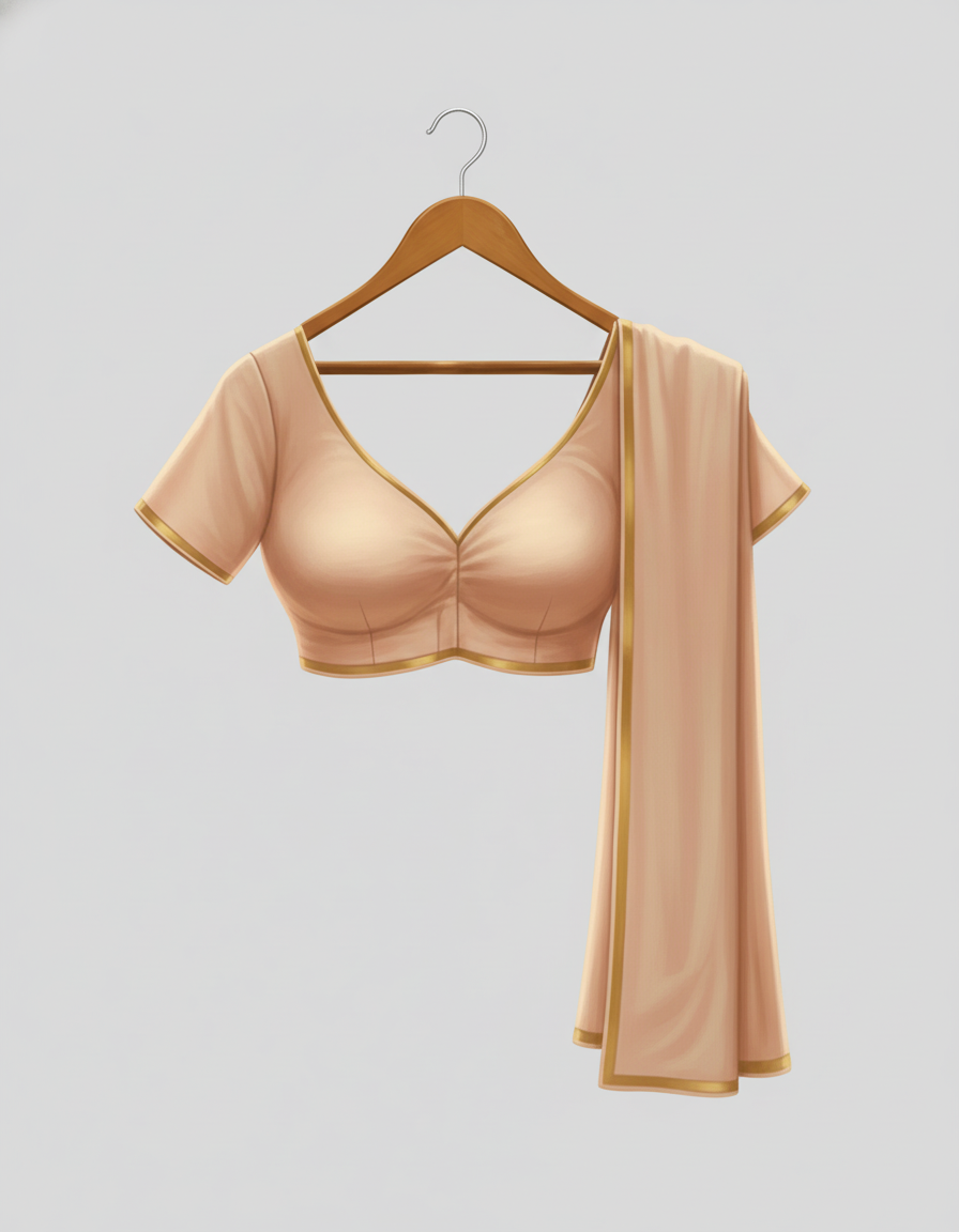 Navy Blue Handloom Silk Saree with Zari Border| AS-004