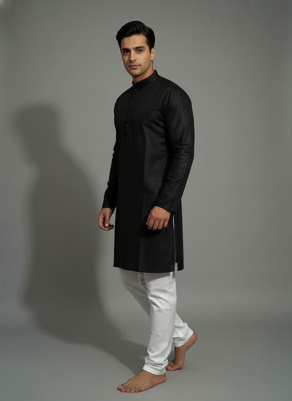 Elegant solid Kurta Pajama Set|AS-M05