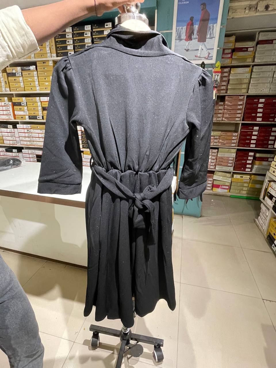 The Black comfort party frock| AS-00183