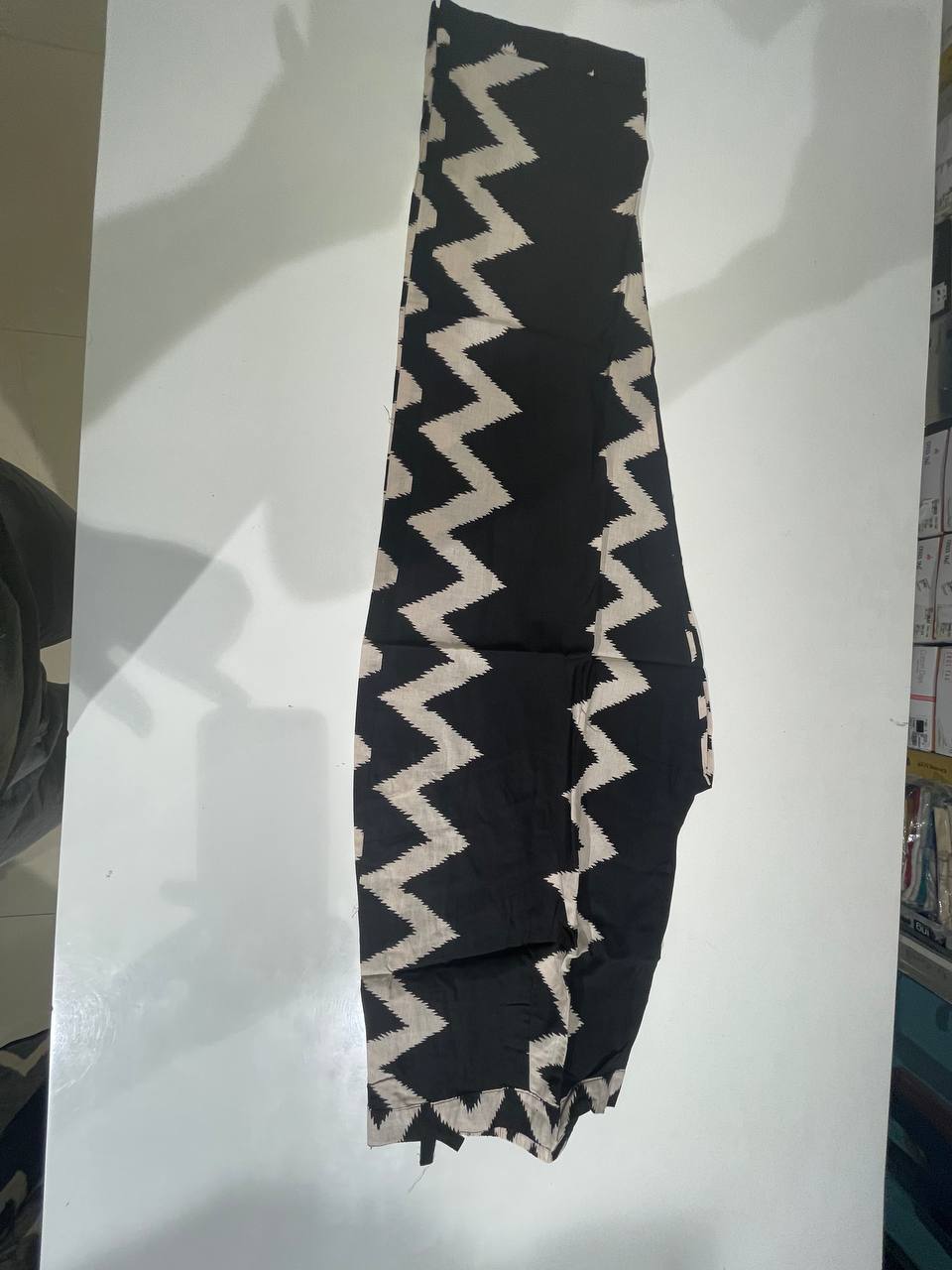 Black  printed straight cut kurta | AS-00181