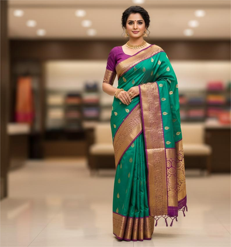 Pink  Pure Kancheepuram Silk Saree |AS-0087