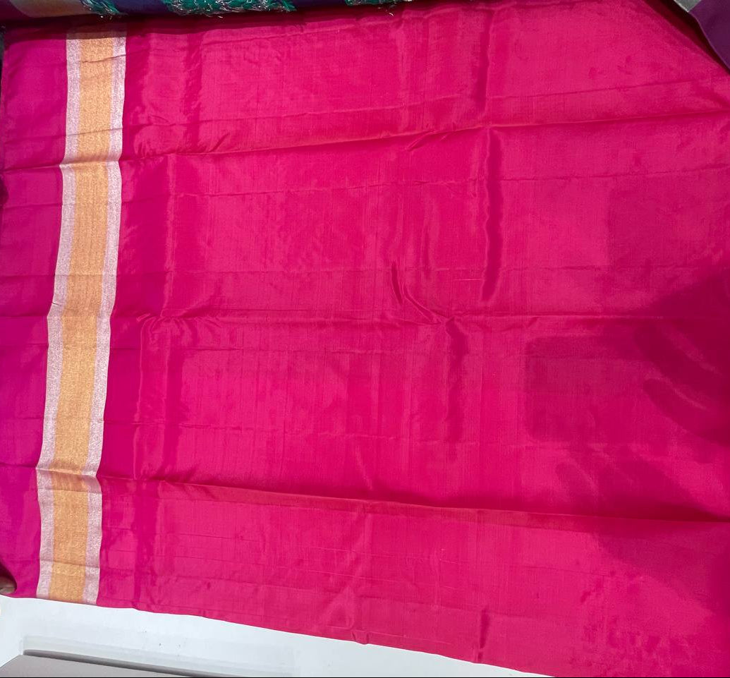 Navy Pure Kancheepuram Silk Saree |AS-0064