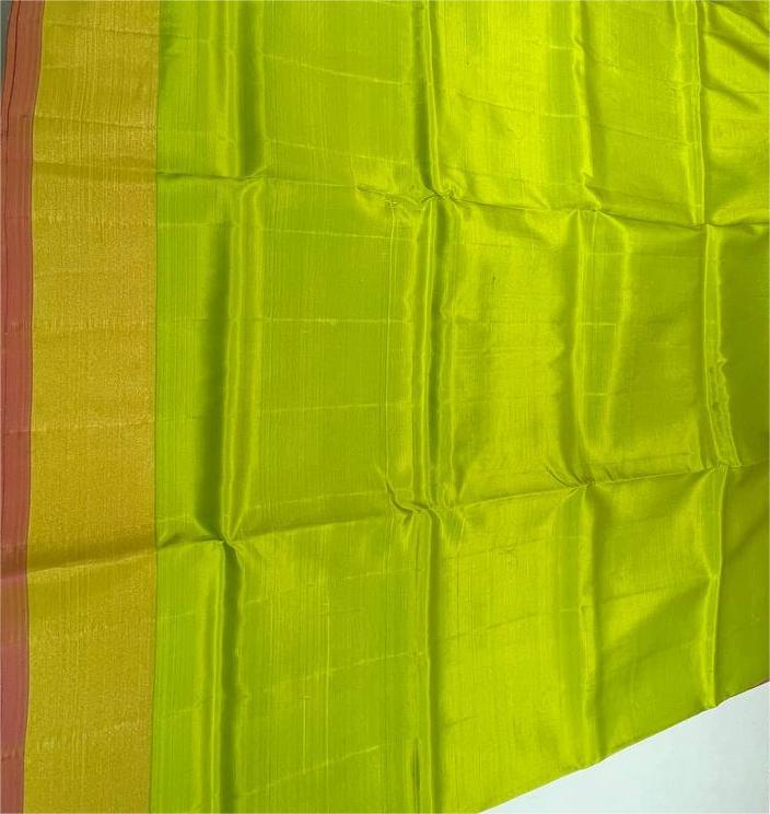 Pure Kancheepuram Silk Saree with Multi Zari  | AS-0057