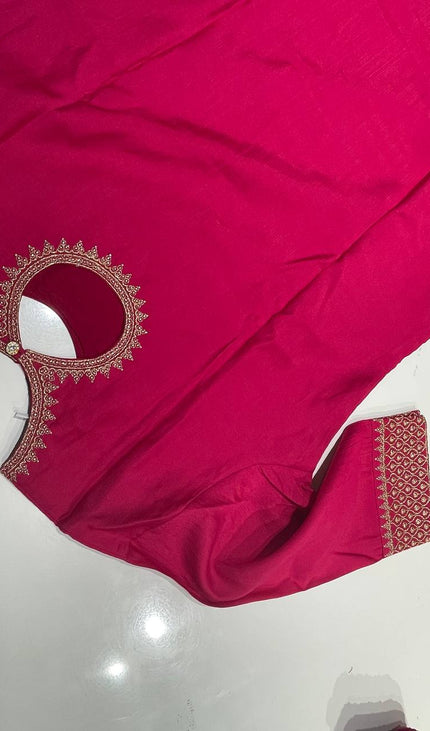 Pink Vatican Fabric Kurta Set For Women|K22_1