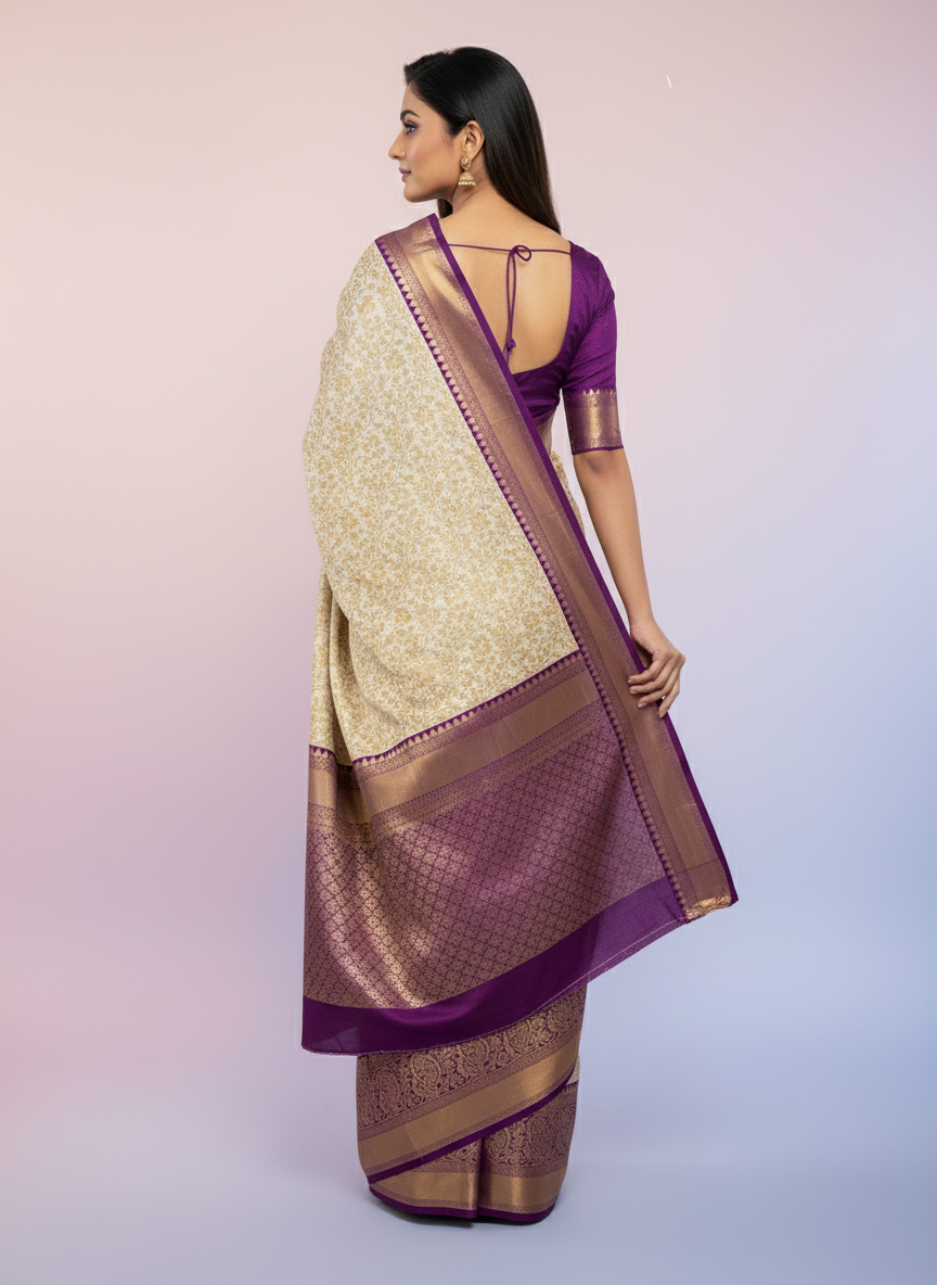 Rama Green Kanchipuram Silk Saree With Butta Design| AS-00119