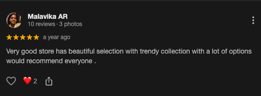 Google review 5