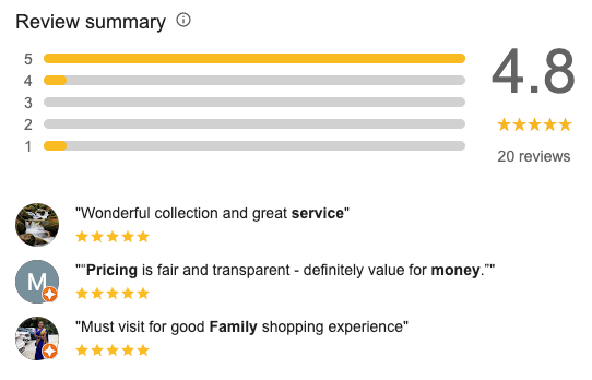 Google review 4