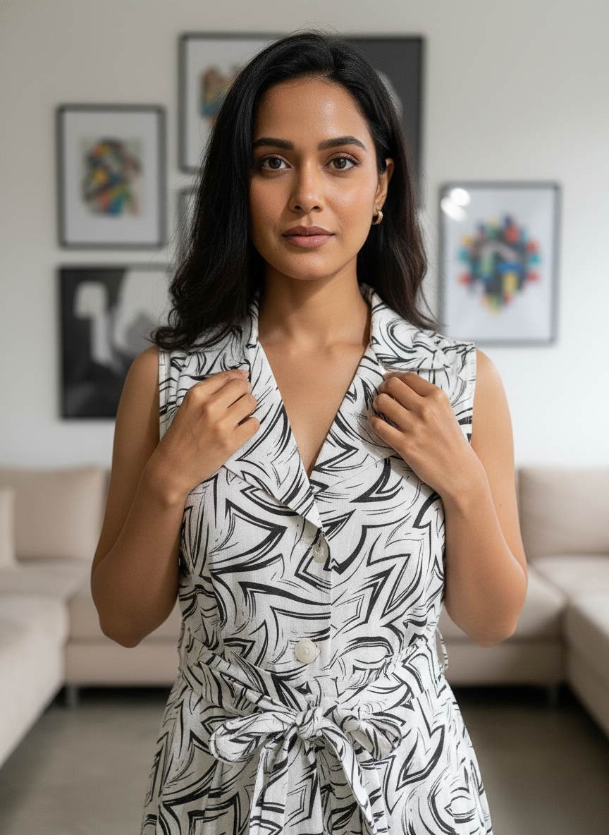 The White comfort party Dress| AS-00185