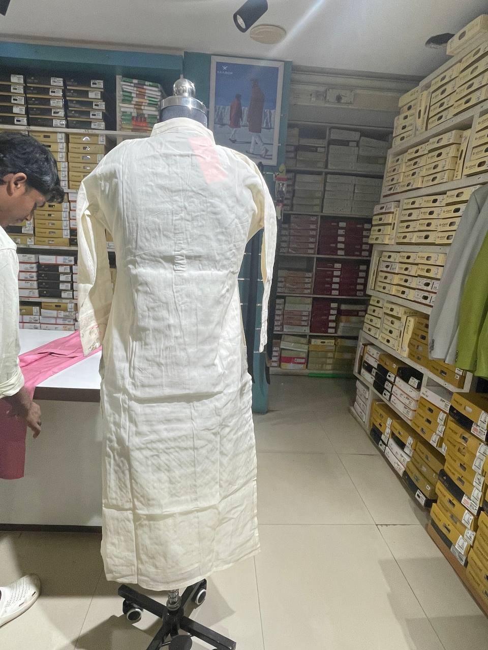 Cream Cotton Printed Salwar Suit with Dupatta| AS-00179