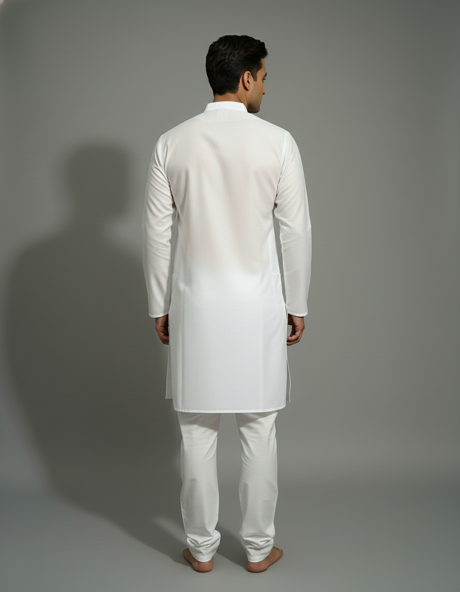 Elegant solid Kurta Pajama Set|AS-M05