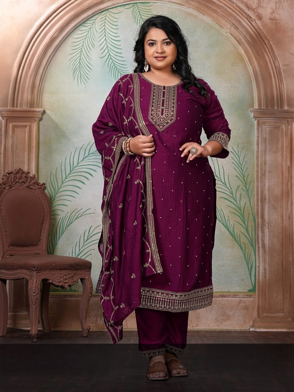 FANCY CHUDIDAR (DRYWASH)
