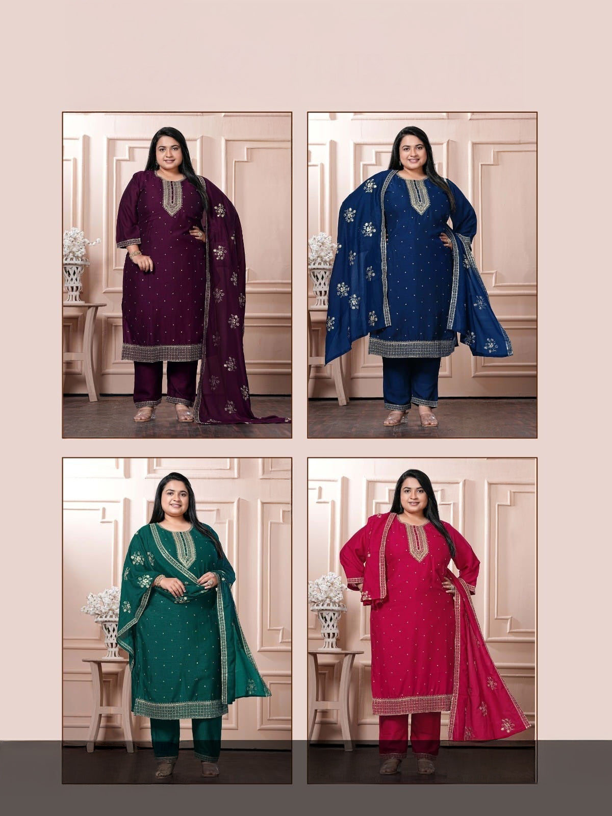 FANCY CHUDIDAR (DRYWASH)