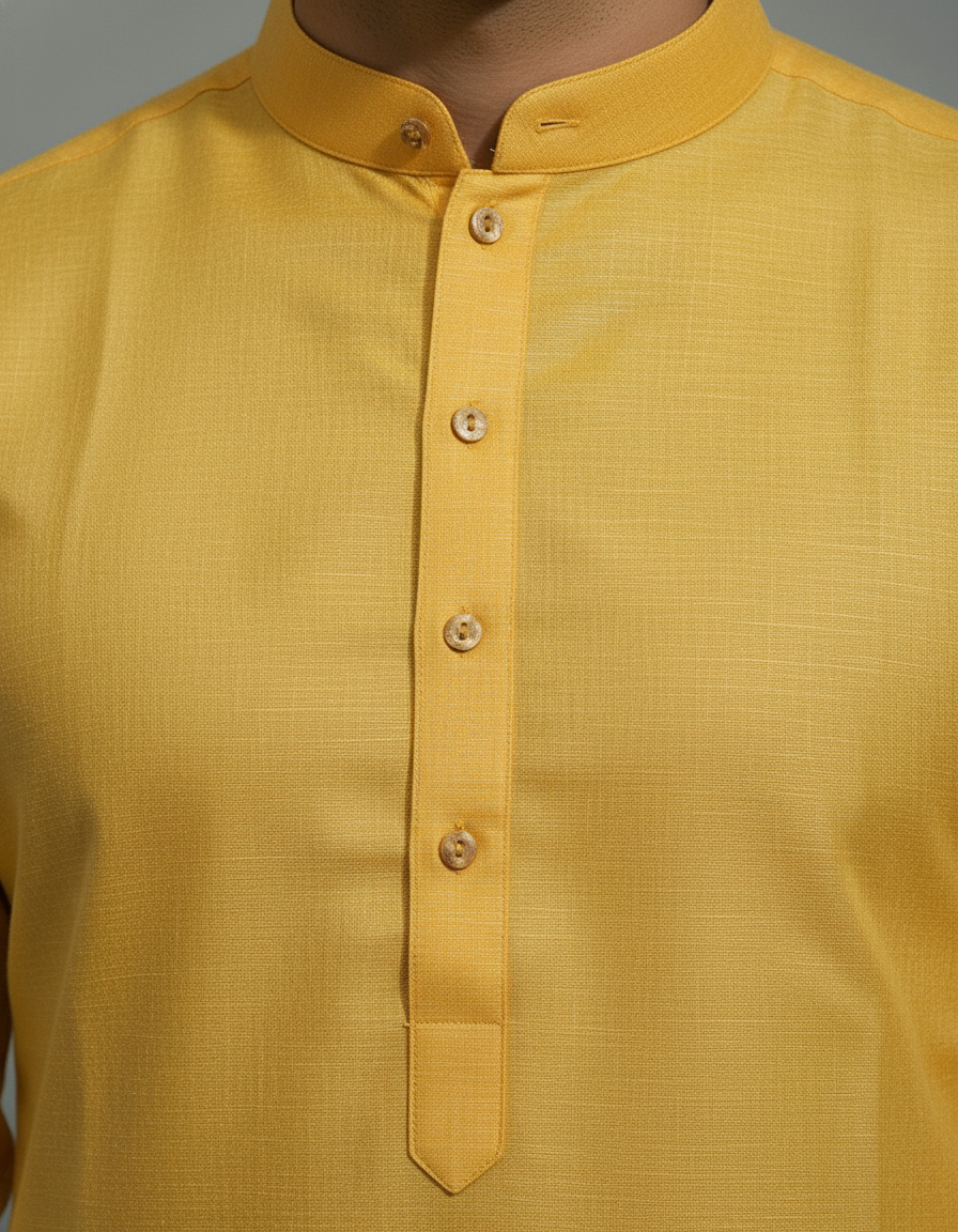 Elegant solid Kurta Pajama Set|AS-M05