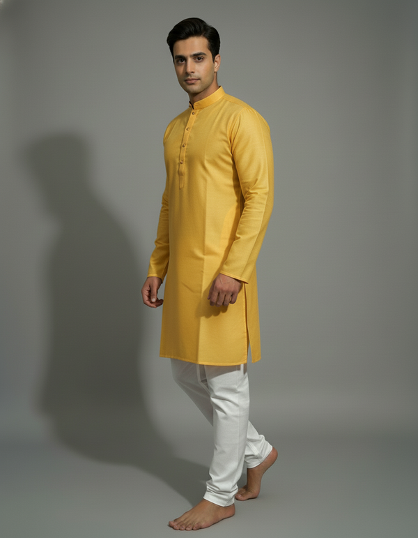 Elegant solid Kurta Pajama Set|AS-M05