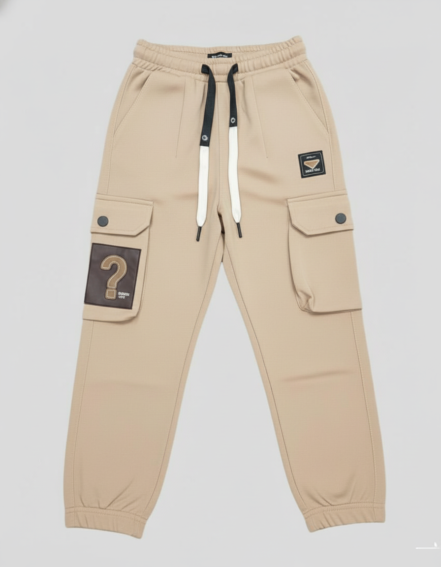 Boys' Tactical Style Cargo Joggers | 087