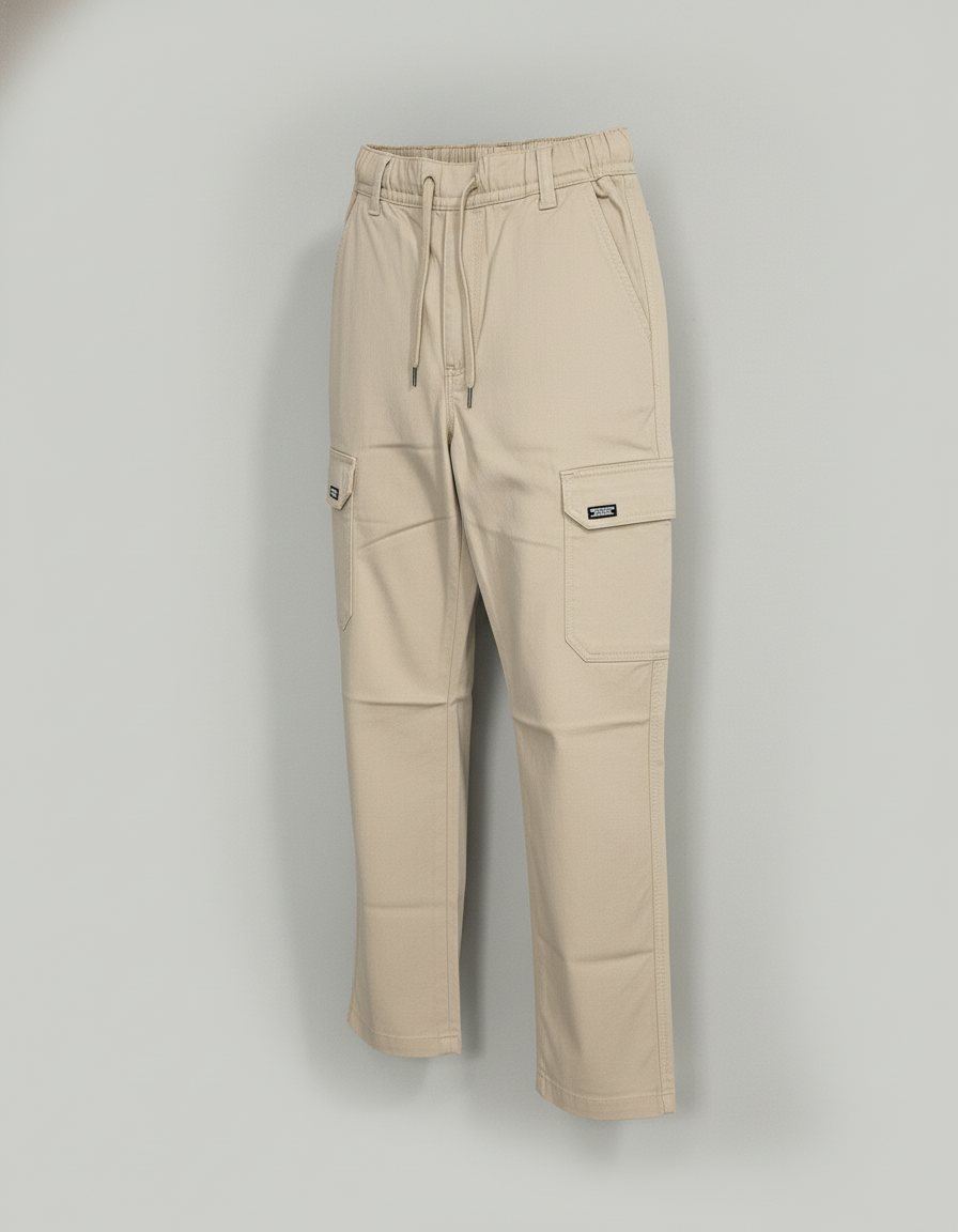 Boys' Soft & Versatile Chino Trousers | 0719