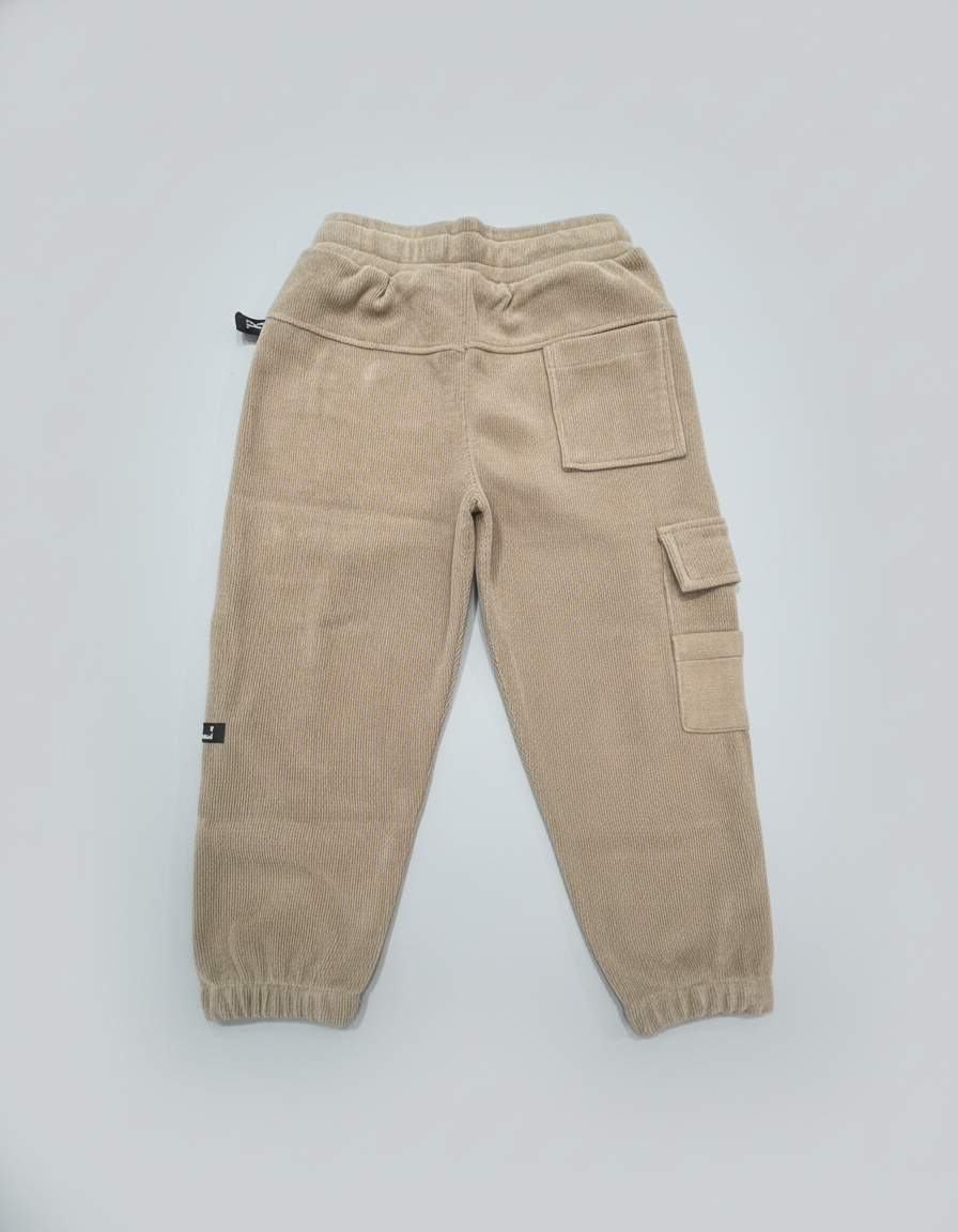 Boys Textured Cargo Joggers | 082