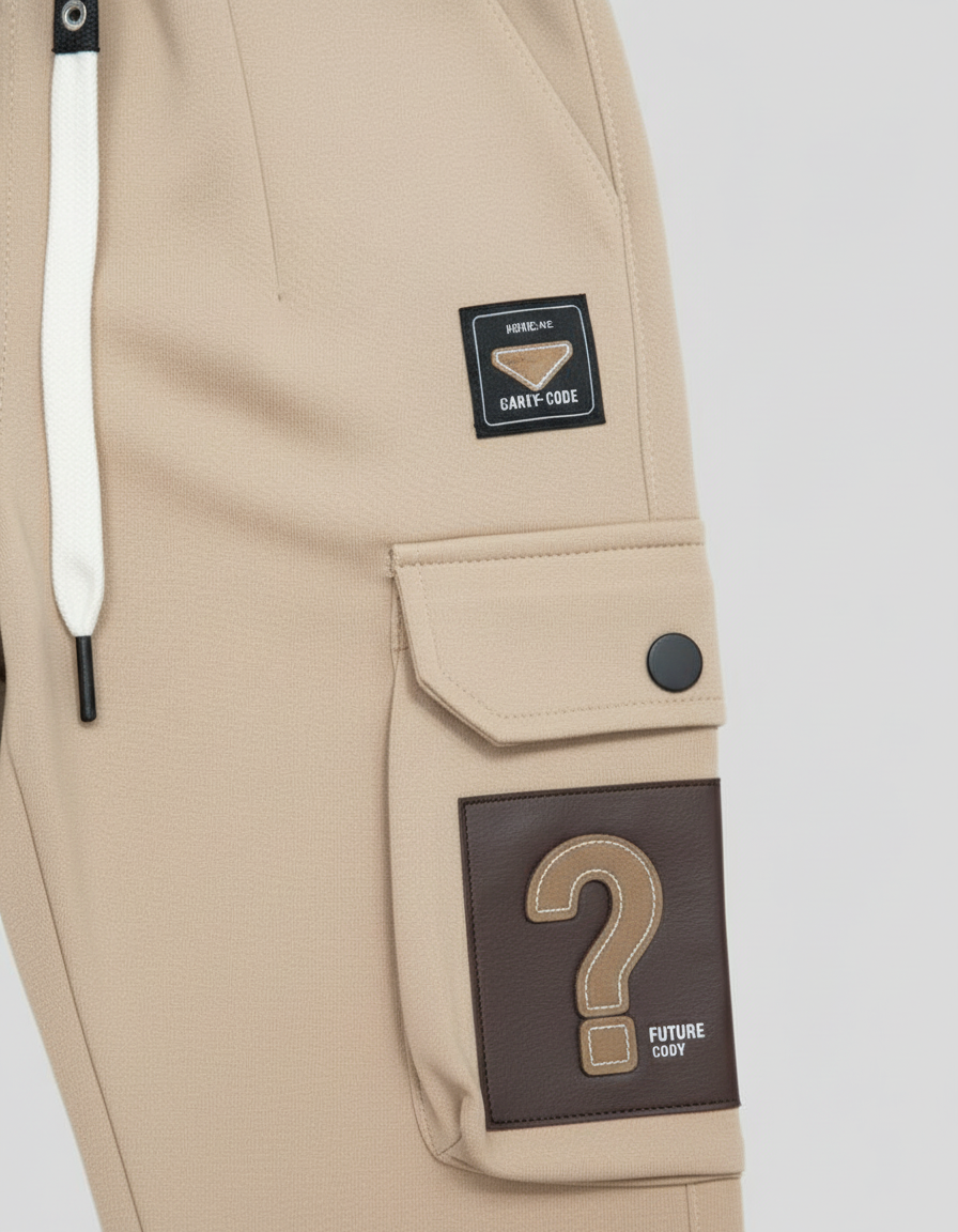 Boys' Tactical Style Cargo Joggers | 087