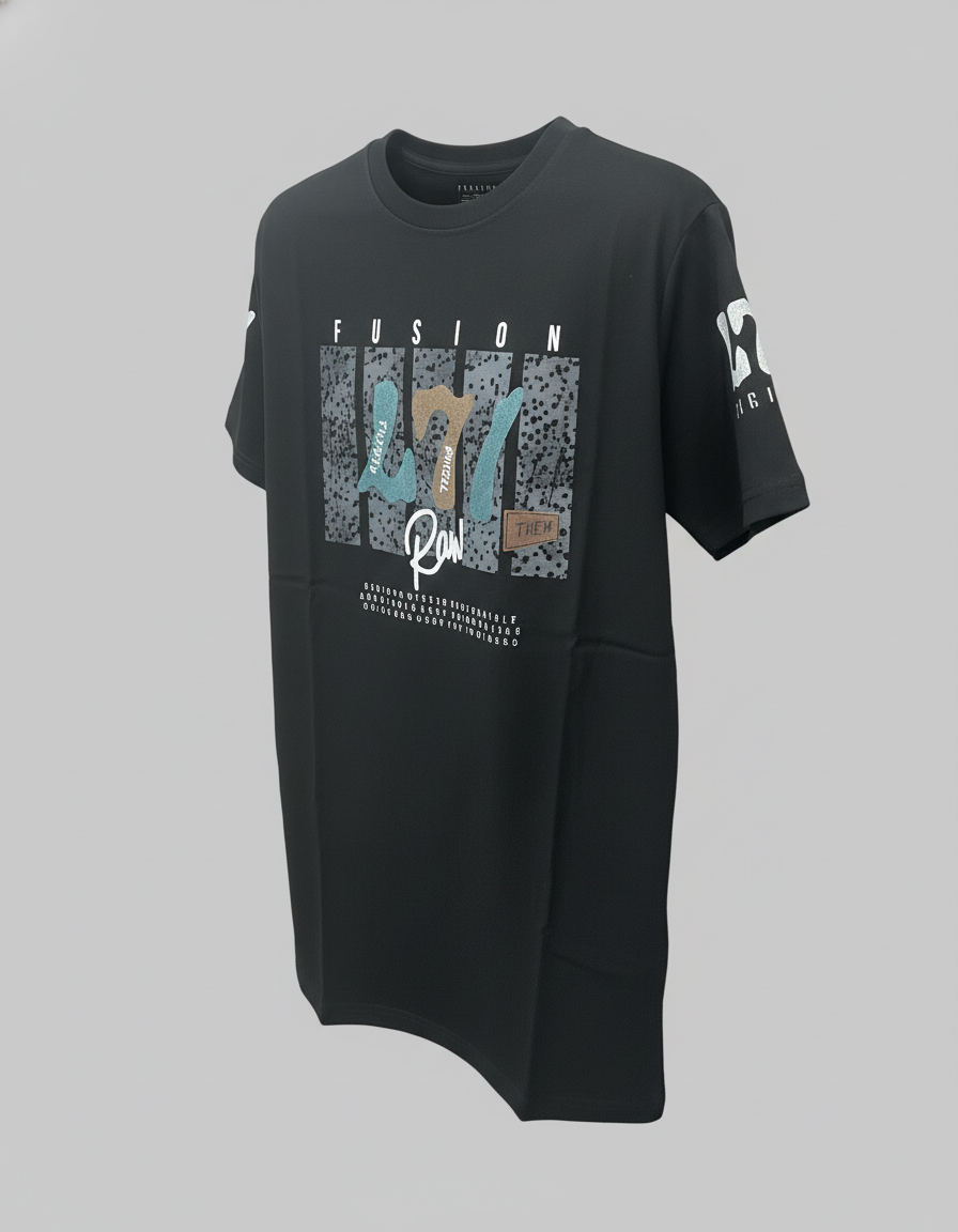 Boys' Textured Graphic T-Shirt | 1332