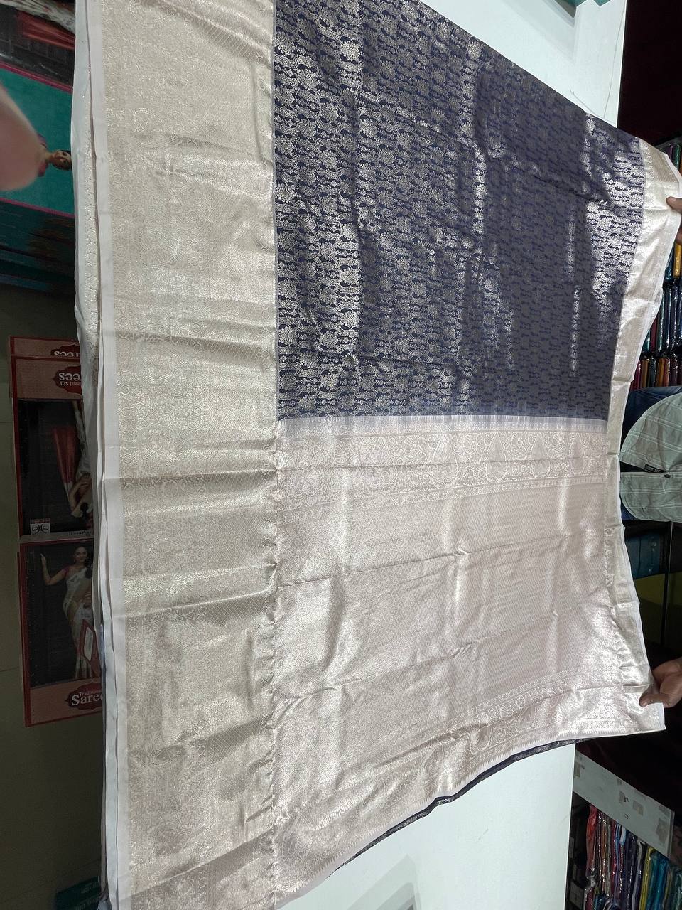 Semi silk Kanchipuram With Butta Design| AS-00130