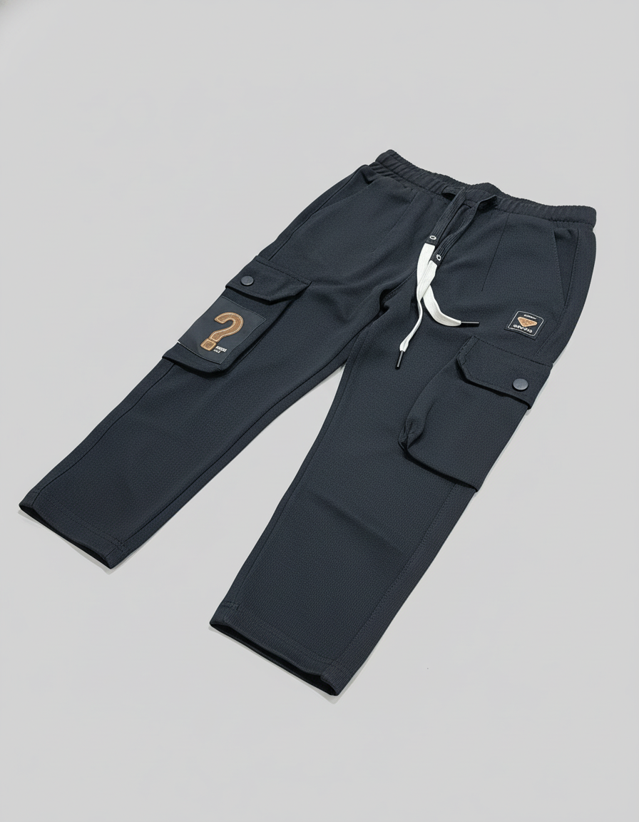 Boys' Tactical Style Cargo Joggers | 087