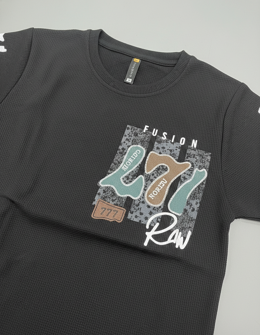 Boys' Textured Graphic T-Shirt | 1332