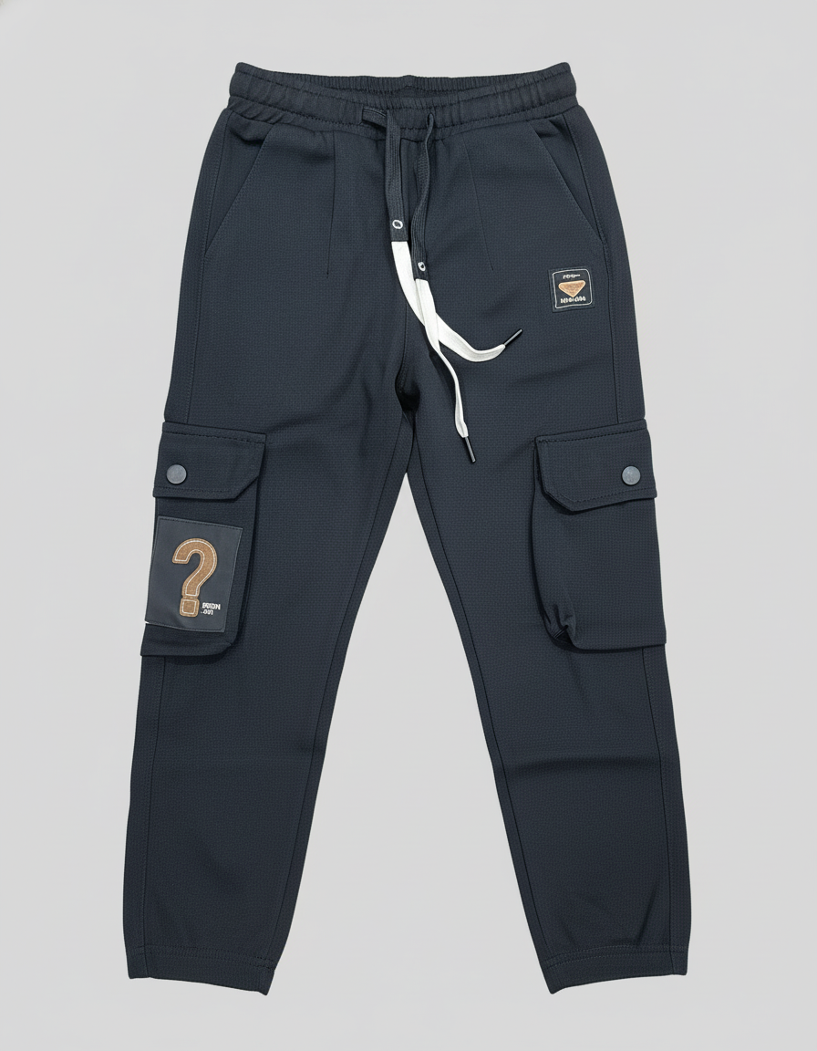 Boys' Tactical Style Cargo Joggers | 087