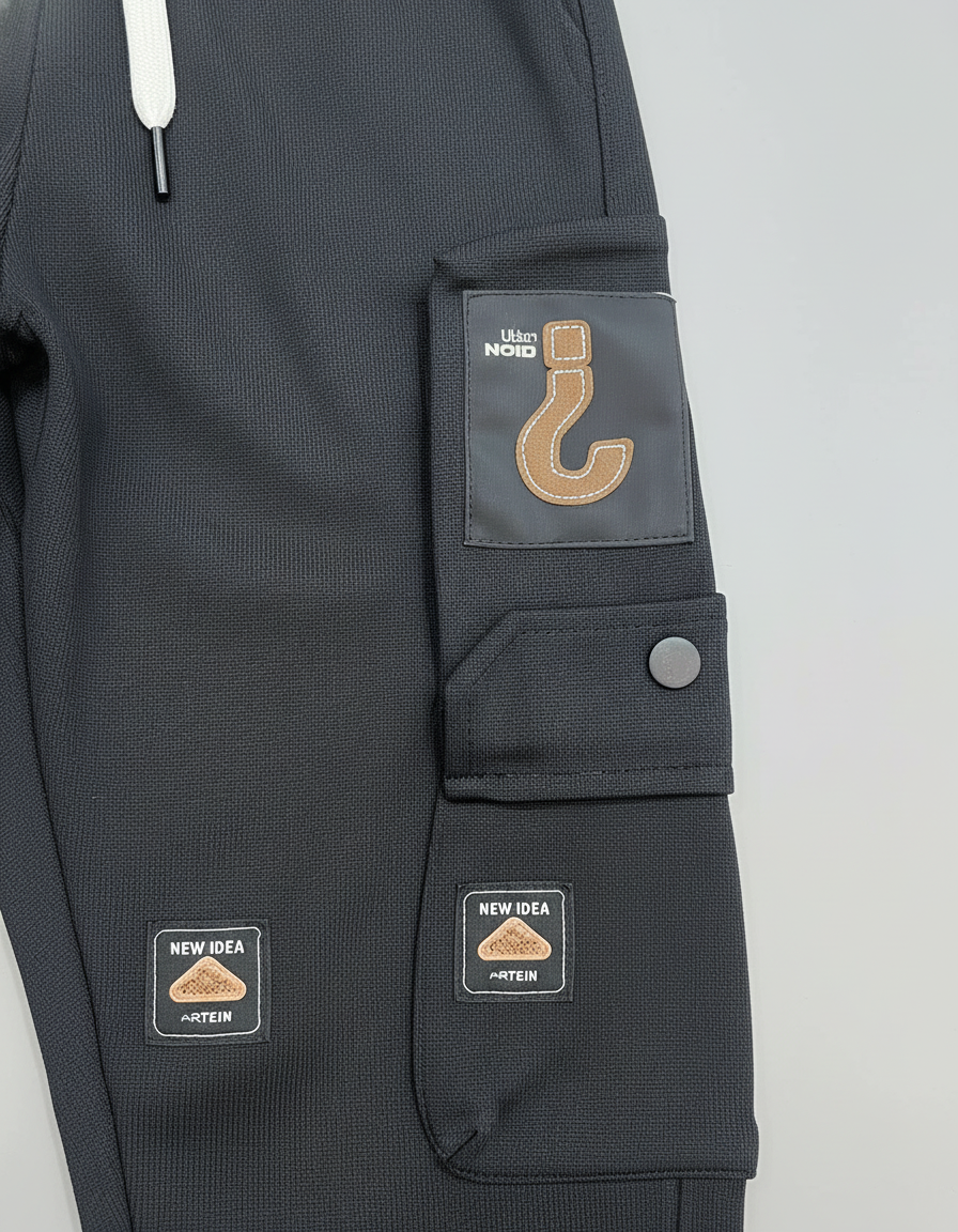 Boys' Tactical Style Cargo Joggers | 087