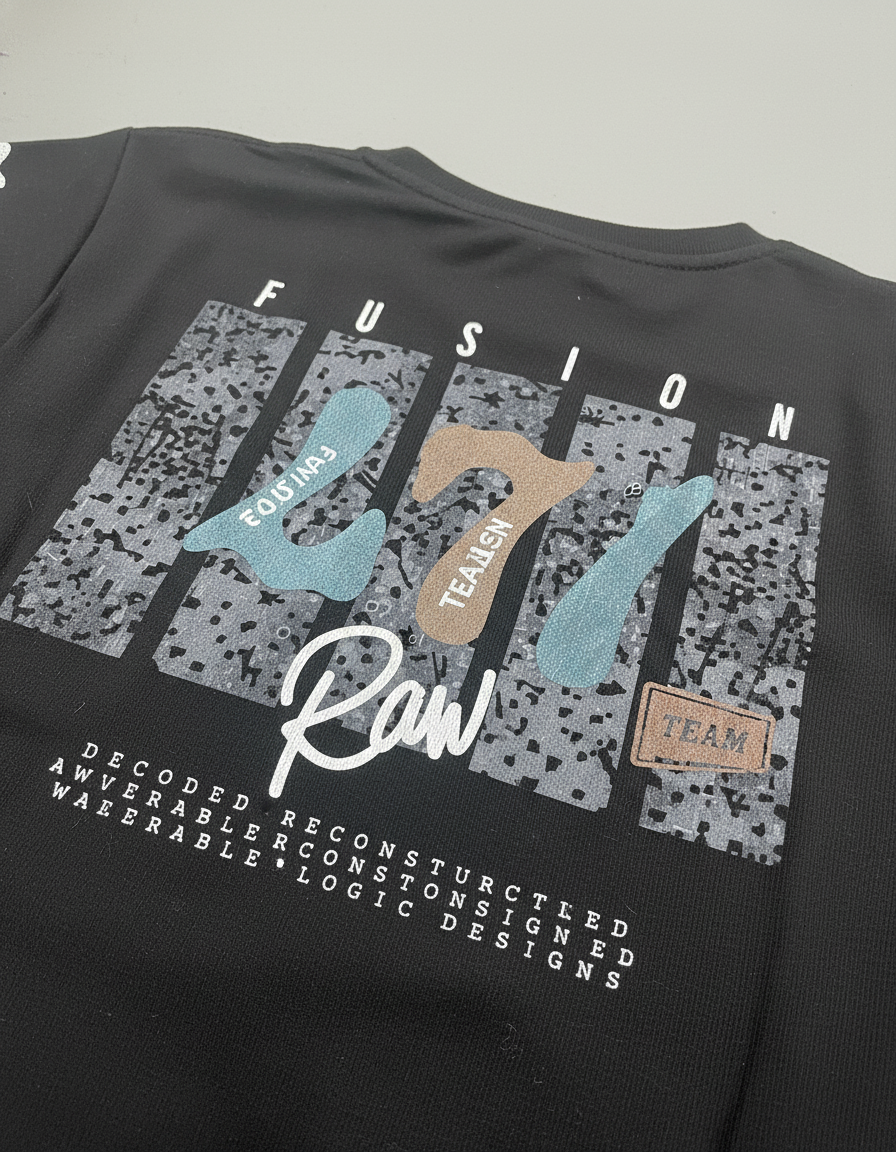 Boys' Textured Graphic T-Shirt | 1332