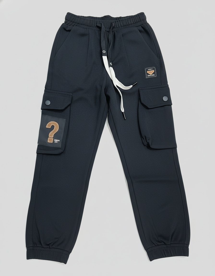 Boys' Tactical Style Cargo Joggers | 087