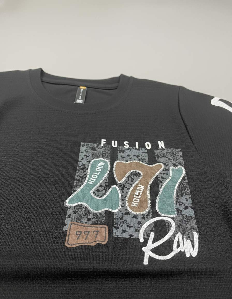 Boys' Textured Graphic T-Shirt | 1332