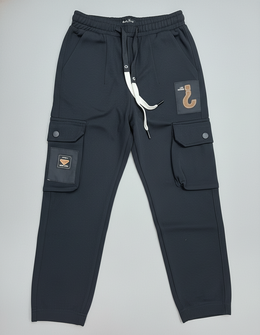 Boys' Tactical Style Cargo Joggers | 087