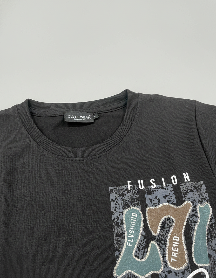 Boys' Textured Graphic T-Shirt | 1332