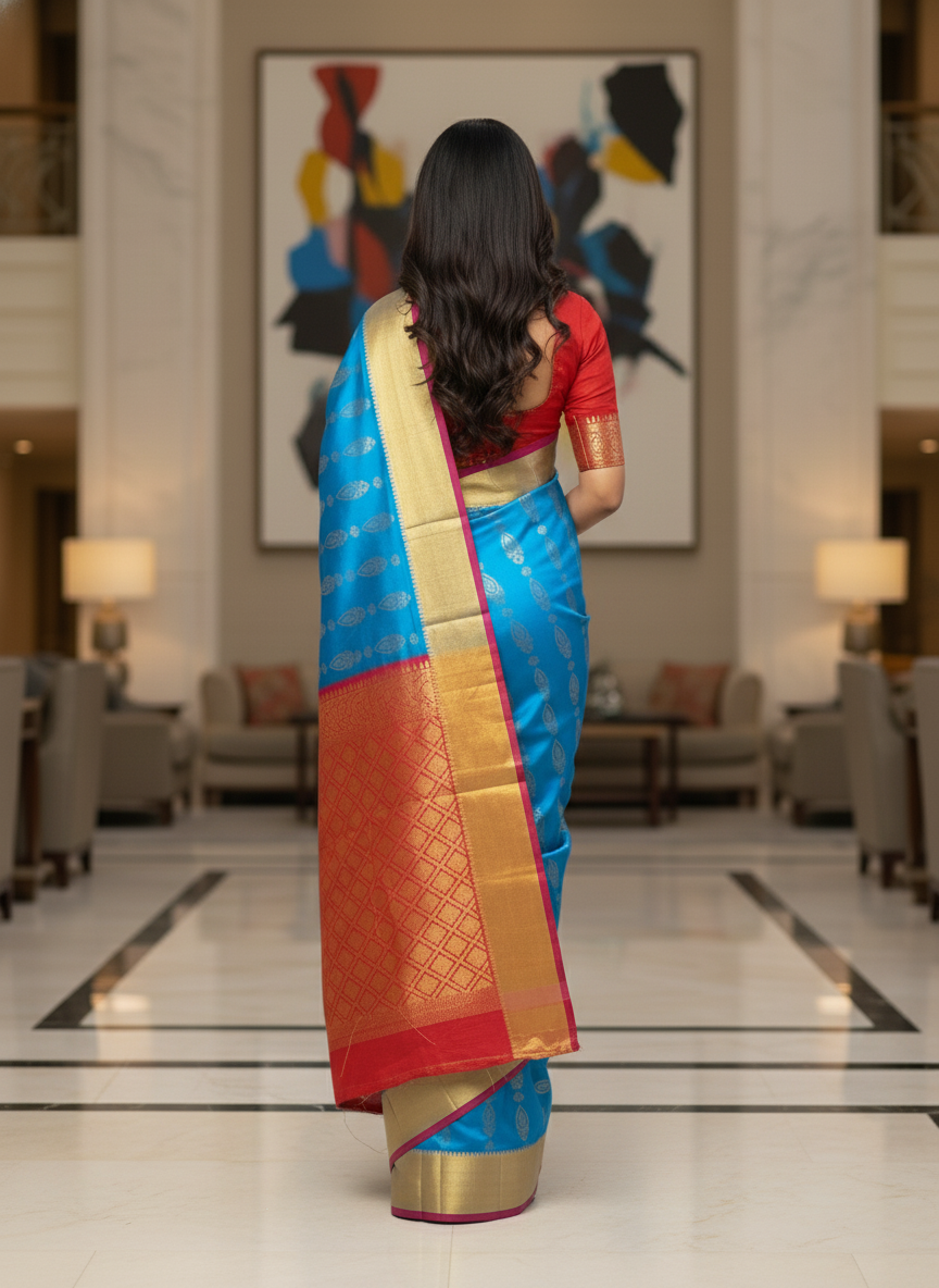 Pure Kancheepuram Silk Saree |AS-0079