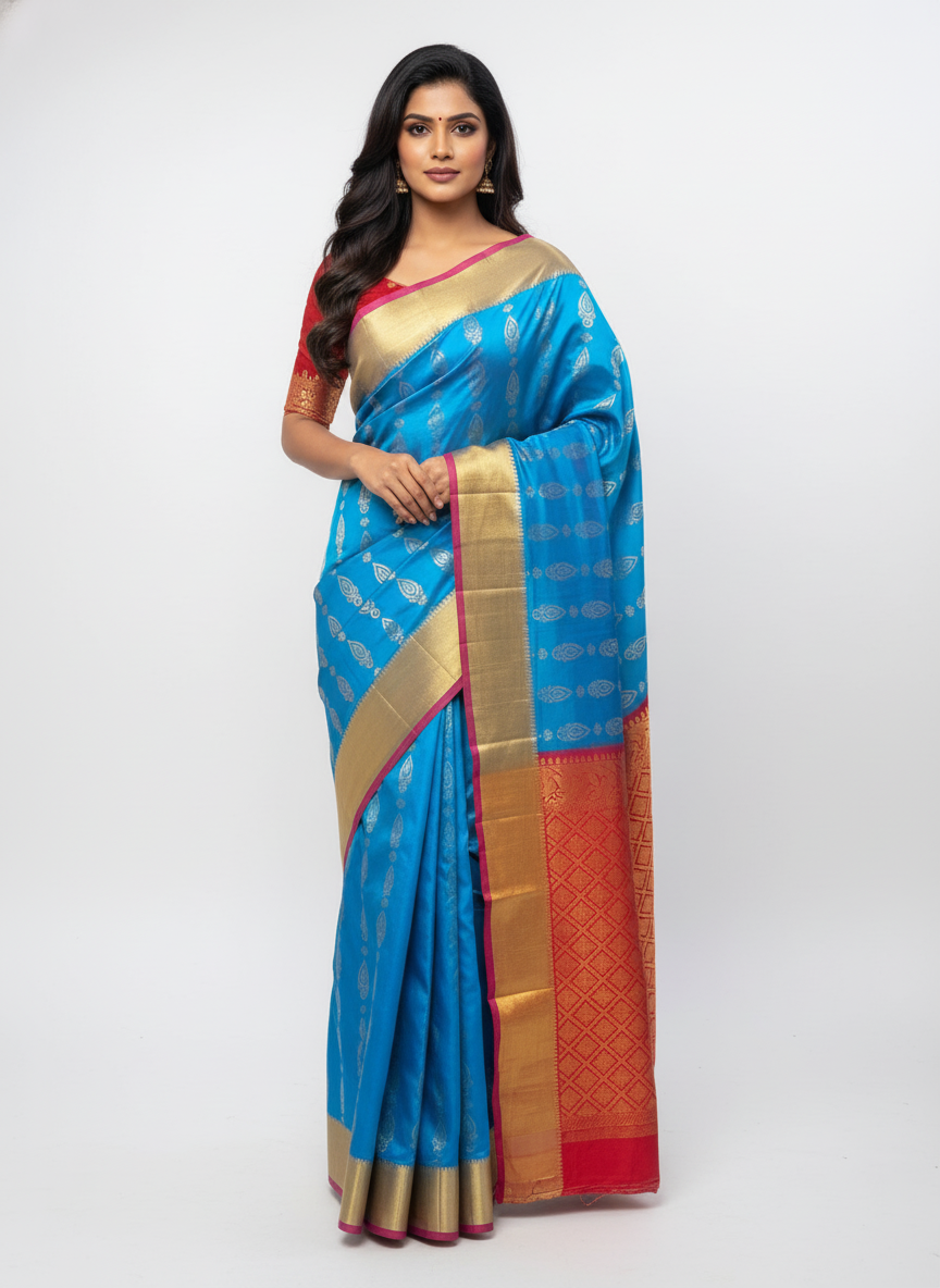 Pure Kancheepuram Silk Saree |AS-0079
