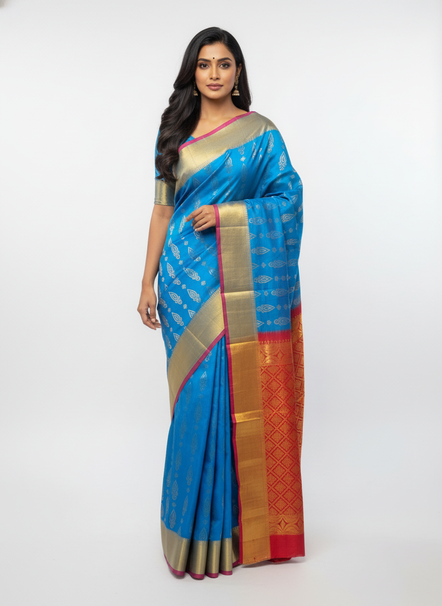 Pure Kancheepuram Silk Saree |AS-0079