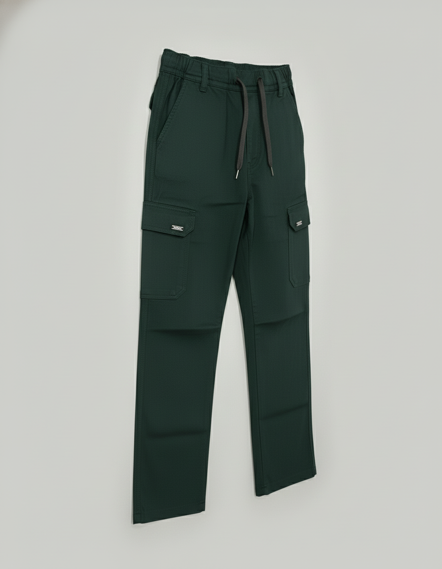 Boys' Soft & Versatile Chino Trousers | 0719