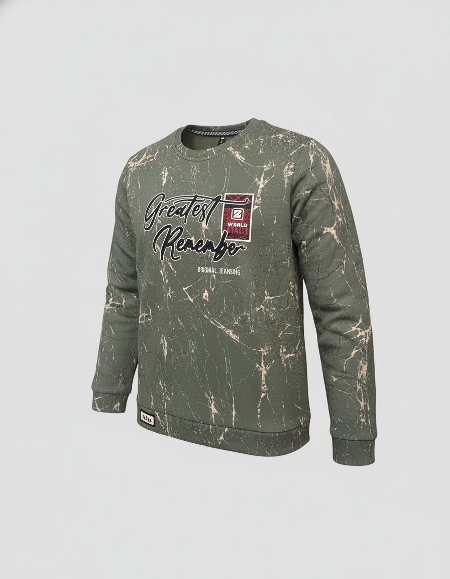 Boys' Soft Knit Graphic Pullover | 5080