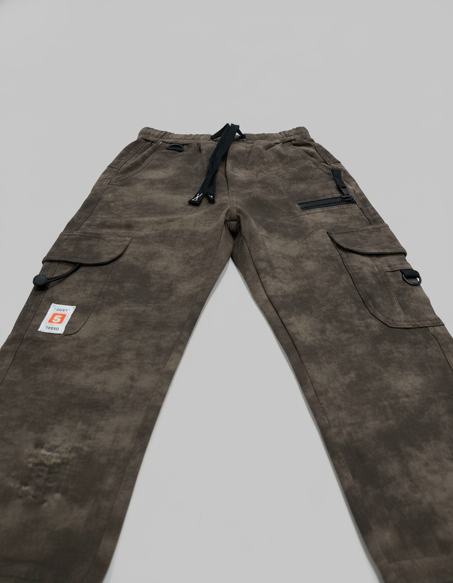 Boys' Distressed Look Cargo Joggers | 076