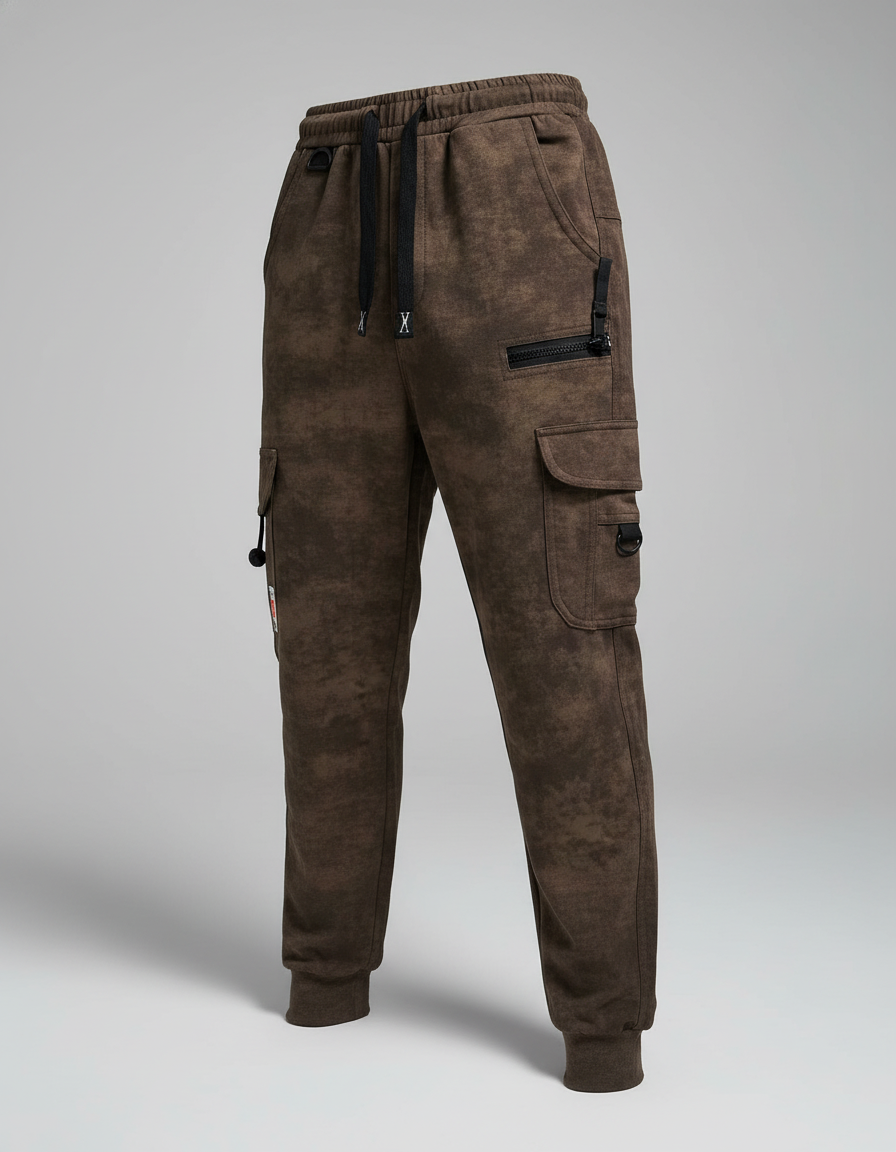 Boys' Distressed Look Cargo Joggers | 076