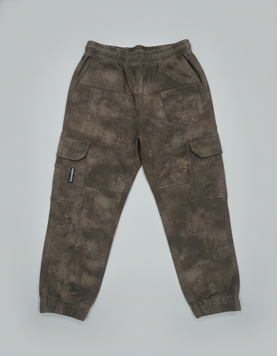 Boys' Distressed Look Cargo Joggers | 076