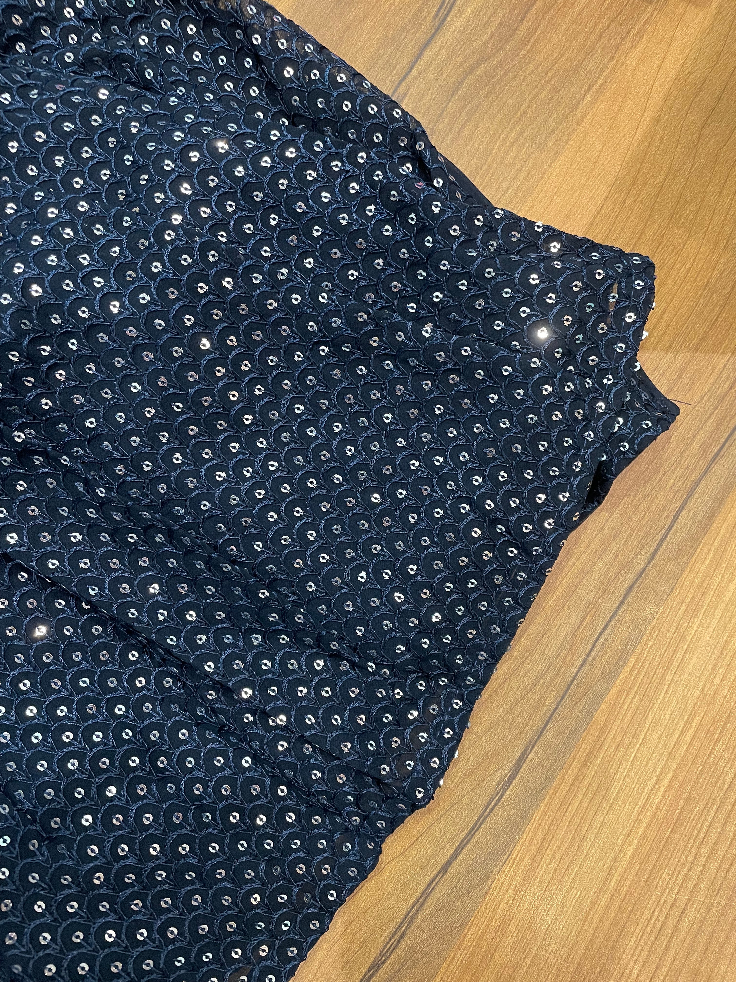 Navy Blue Palazzo Set| Party Wear| 3974