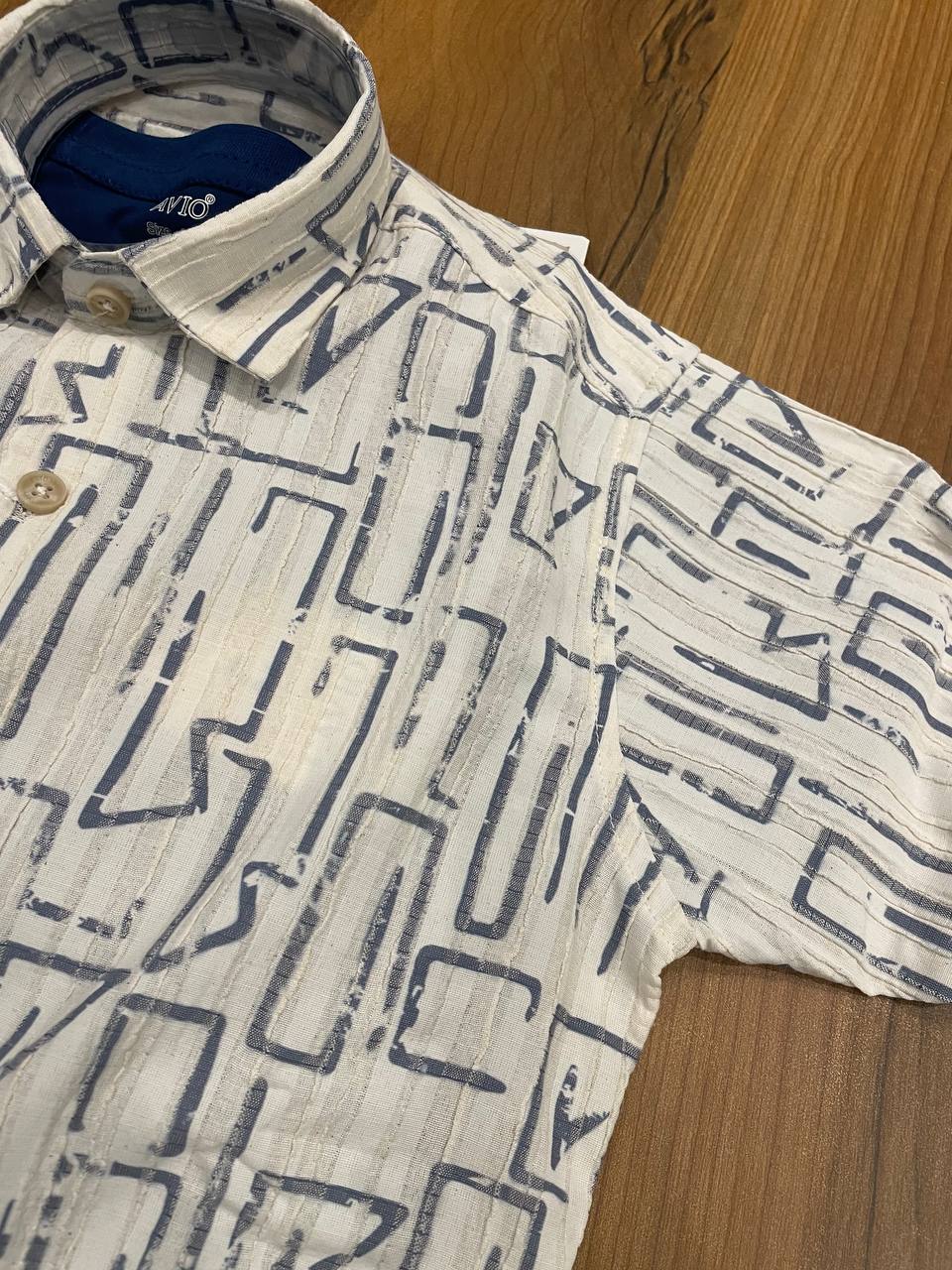 Boys' Essential Full Sleeve Cotton Shirt | 3158