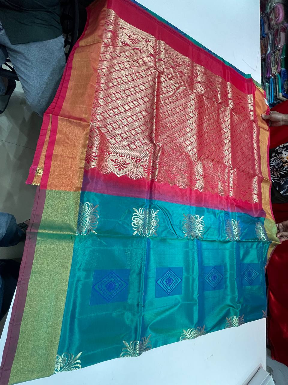 Silk Saree in with Zari Border|AS-0061