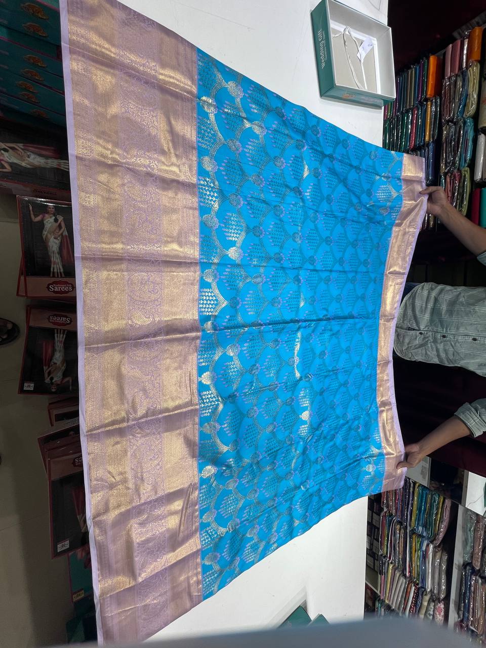 Semi silk Kanchipuram With Butta Design| AS-00131