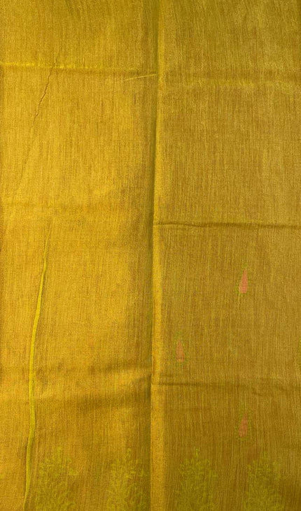 Rose Pink Tissue Silk Saree with Zari Motifs & Traditional Border |DS29_2