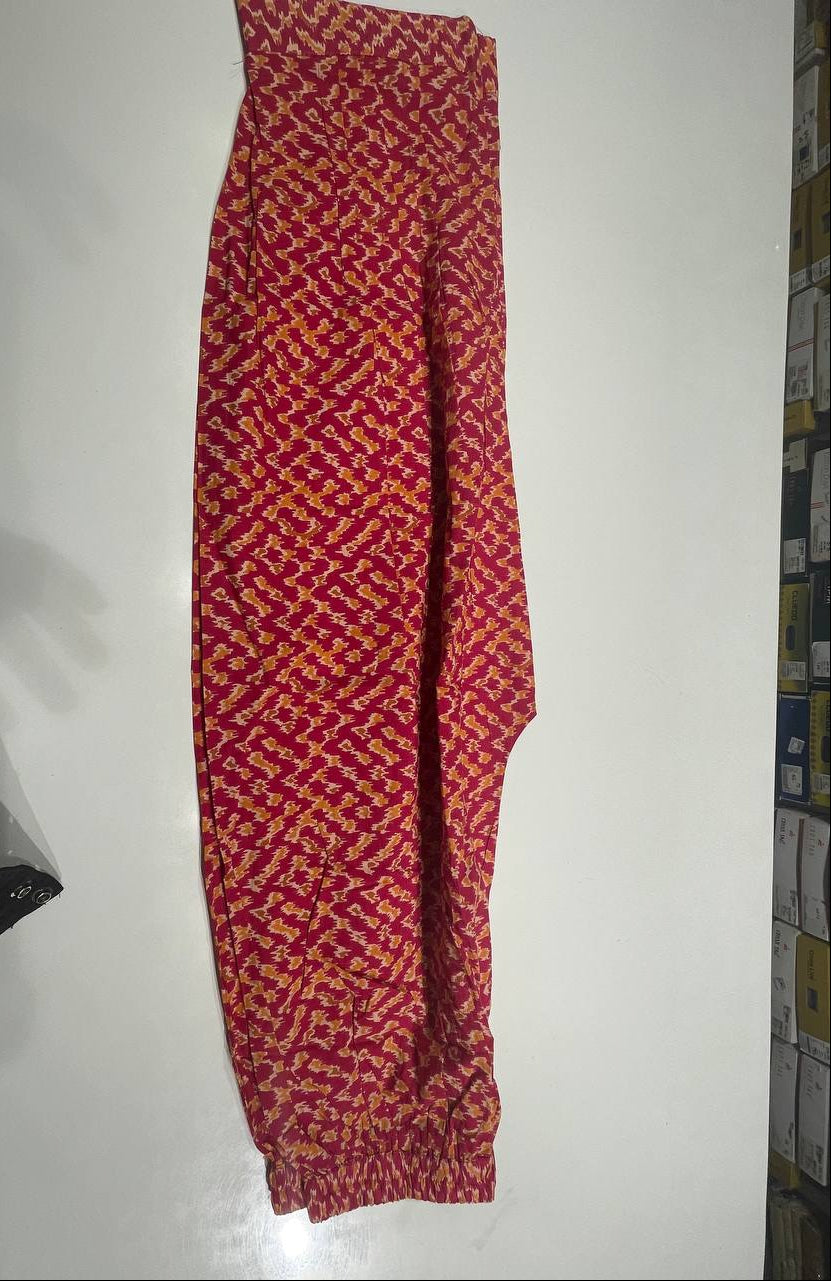 Dark Pink Cotton Printed Salwar Suit with Dupatta| AS-00171