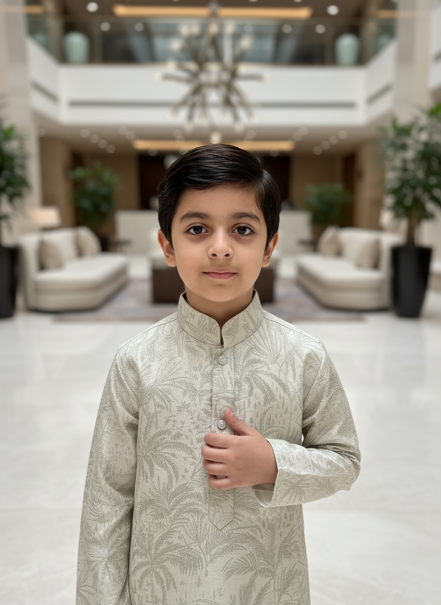 Boys Festive Kurta Pajama Set | 11809