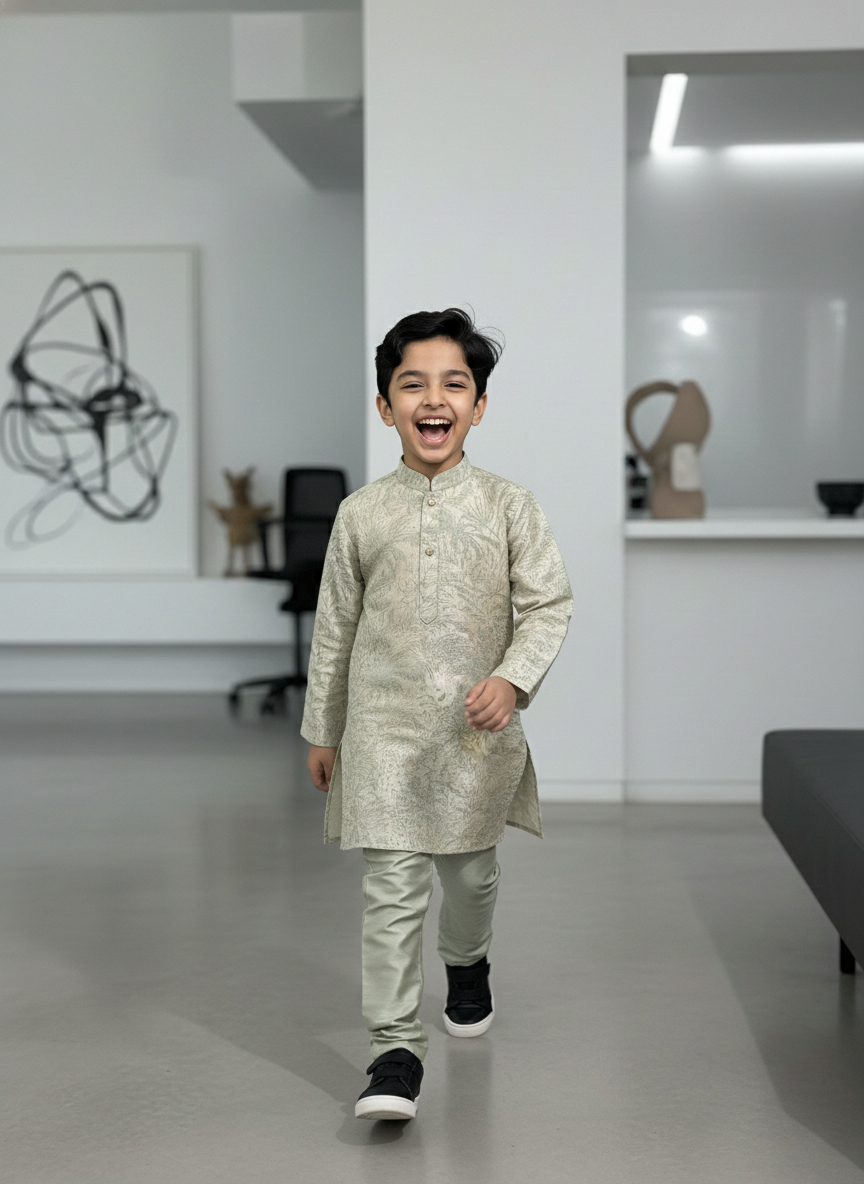 Boys Festive Kurta Pajama Set | 11809