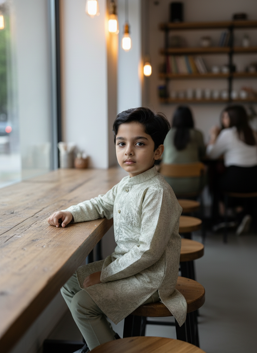 Boys Festive Kurta Pajama Set | 11809